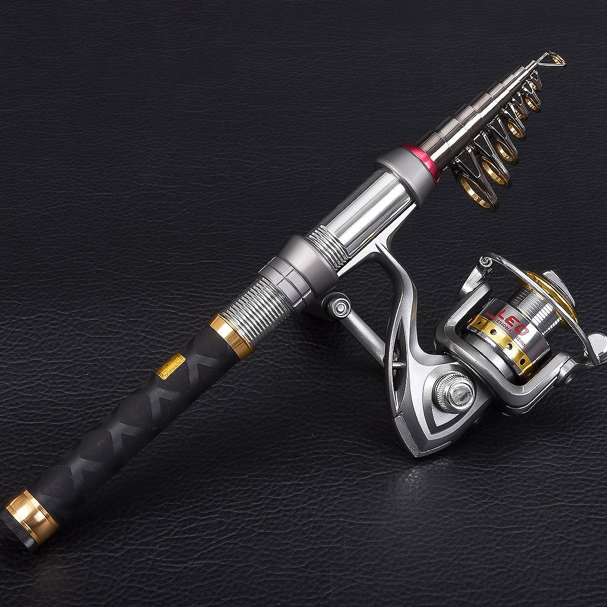Carbon Fishing Rod - AD45 Hengel- en Molencombinatie, Telescopische Carbon