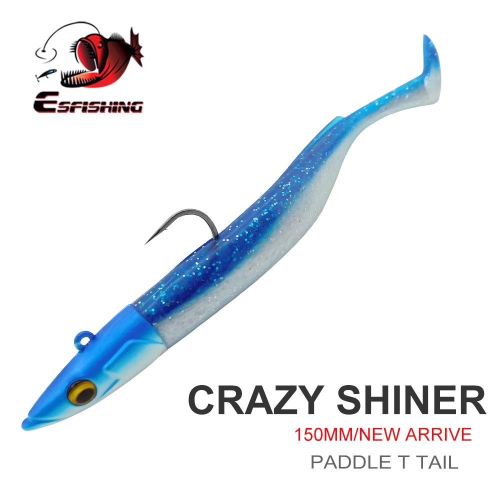 Soft Plastic Lure - ESFISHING Zachte Vislokdoos Leurre Souple Crazy