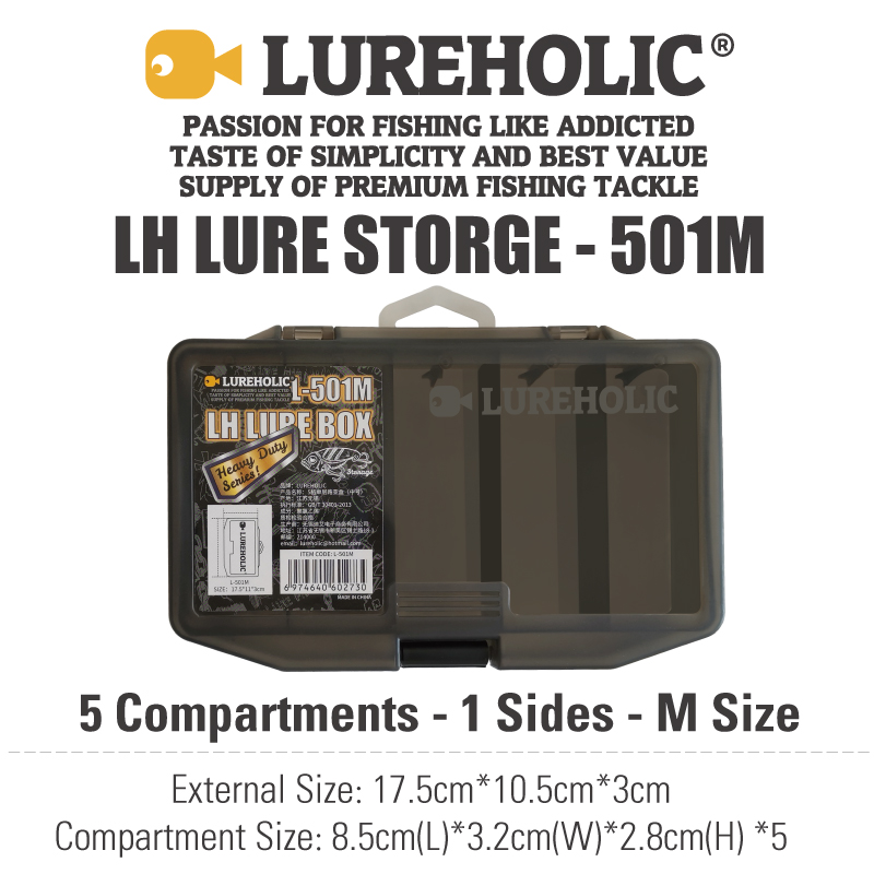 LUREHOLIC Lokken Doos FishingT - Soft Plastic Lure recensie en prijs
