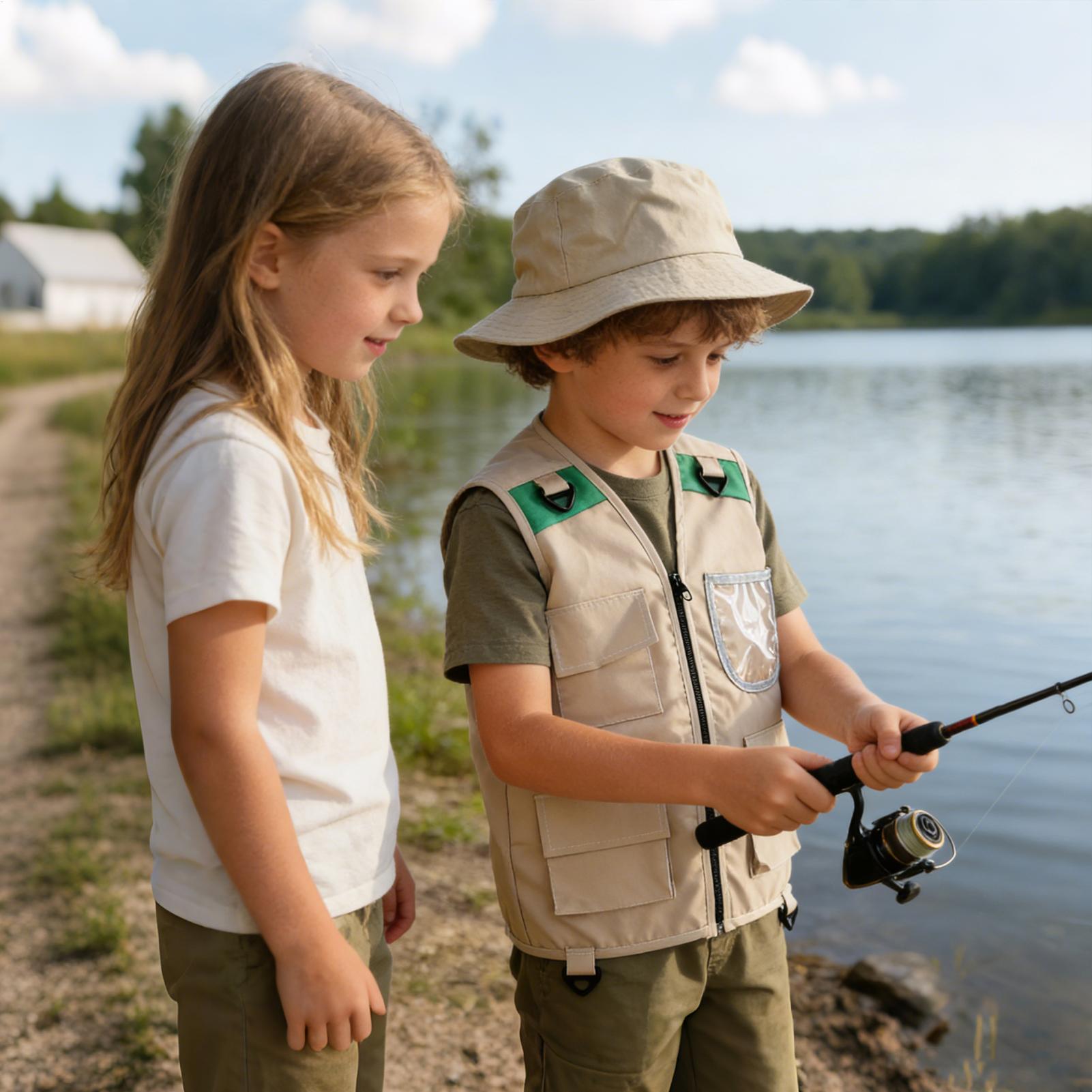 Hot verkopende kinder outdoor  - Fishing Equipment Logo recensie en prijs