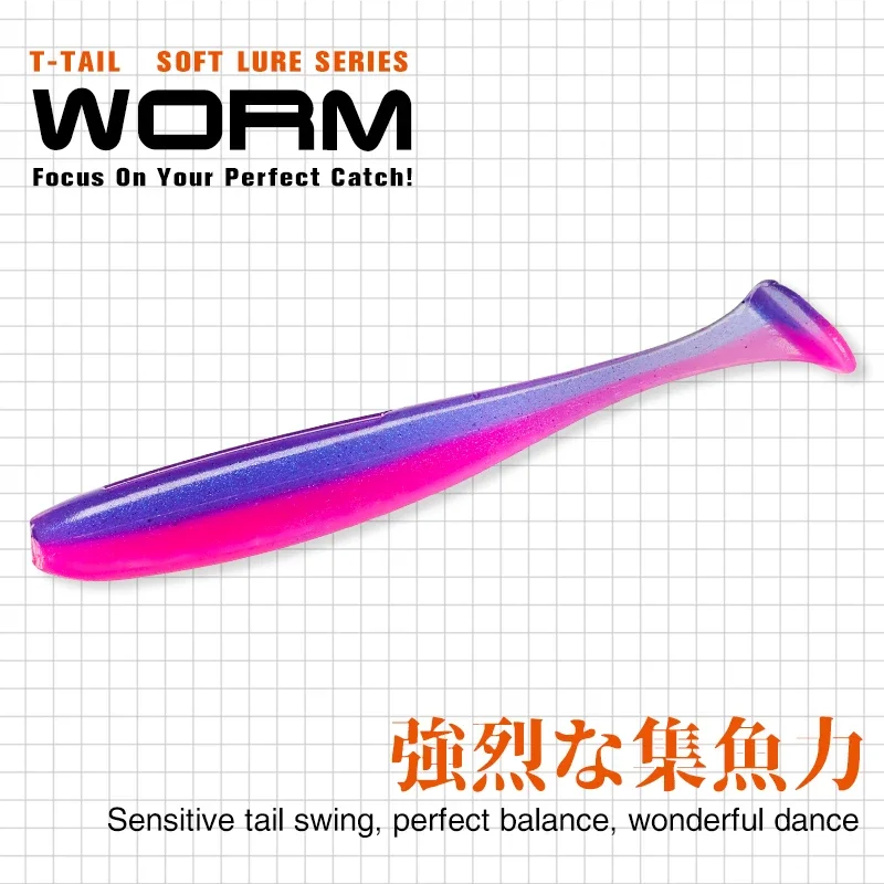 TSURINOYA NIEUWE MAAT 100mm 12 - Soft Plastic Lure recensie en prijs