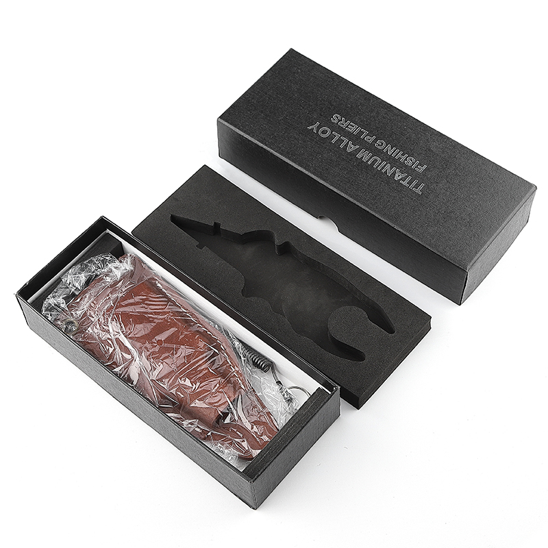 Hoogwaardige titanium visplier - Fishing Equipment Logo recensie en prijs