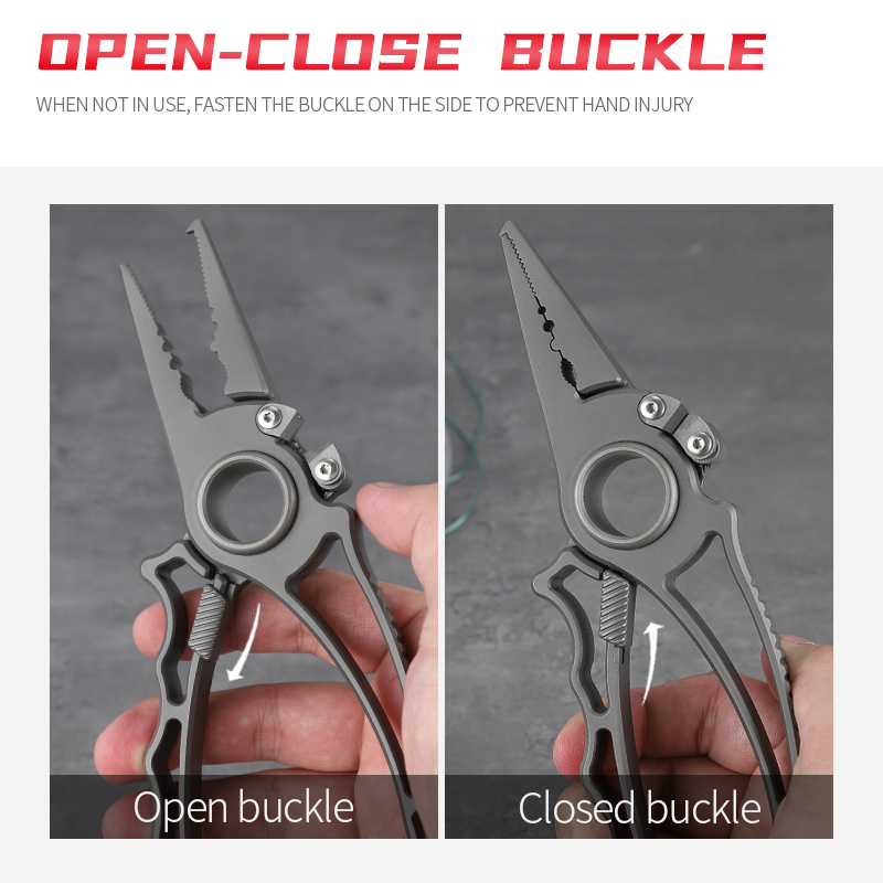 Hoogwaardige titanium visplier - Fishing Equipment Logo recensie en prijs