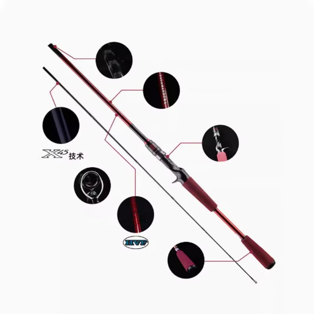 Koolstofvezel hengel voor het  - Carbon Fishing Rod recensie en prijs