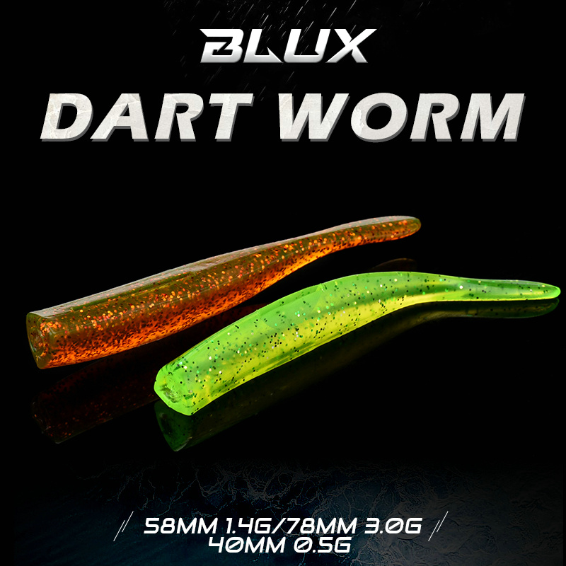 BLUX Nieuwe Dart Worm Zacht Aa - Soft Plastic Lure recensie en prijs
