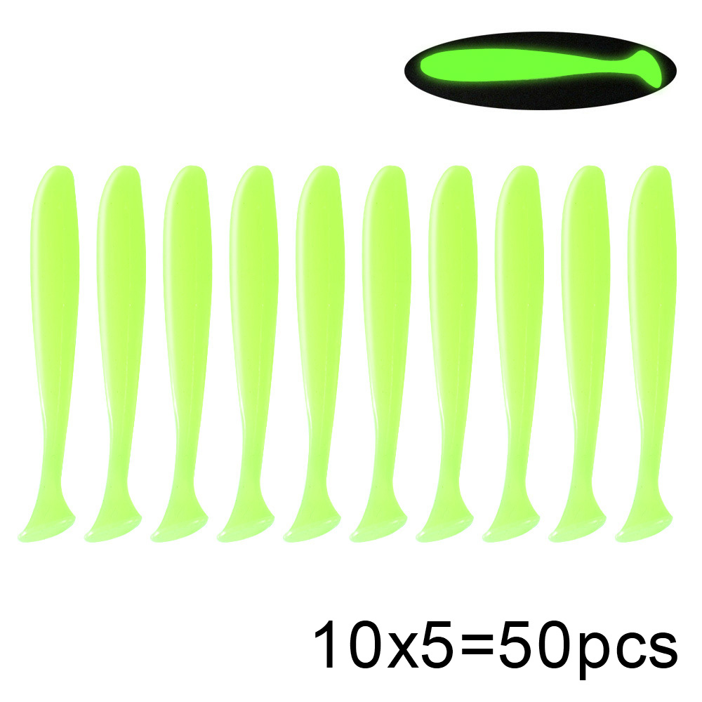 QXO 50 stks/partij Swimbait Za - Soft Plastic Lure recensie en prijs